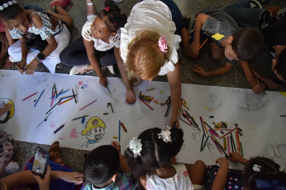 Entre juegos y risas, niños festejan en Cuba al personaje Elpidio Valdés