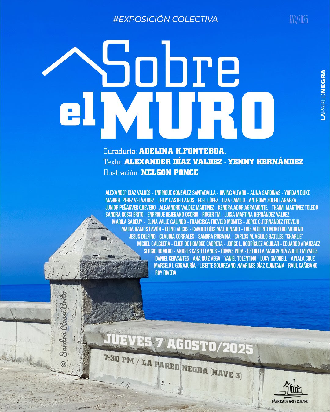 Exposiciones en la apertura semanal de Fábrica de Arte Cubano