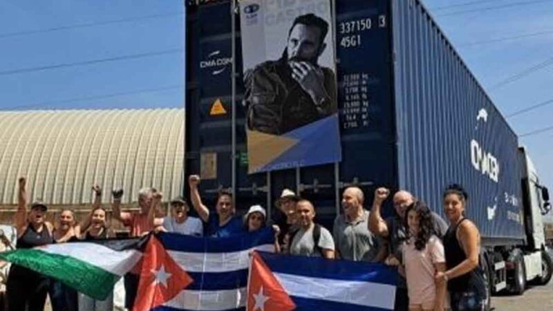 Cargamento solidario para Cuba desde Valencia