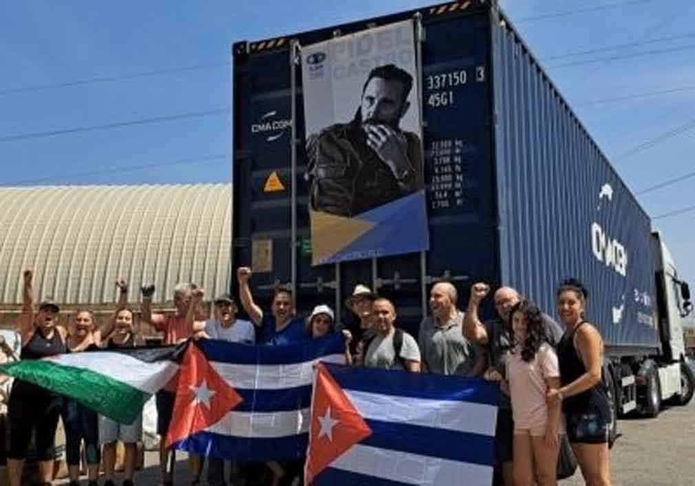 Cargamento solidario para Cuba desde Valencia