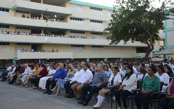 Primer Ministro de Cuba encabeza acto por inicio del curso escolar 2025- 2026