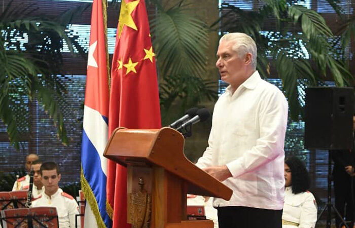 Preside Díaz-Canel acto por 65 años de relaciones Cuba-China