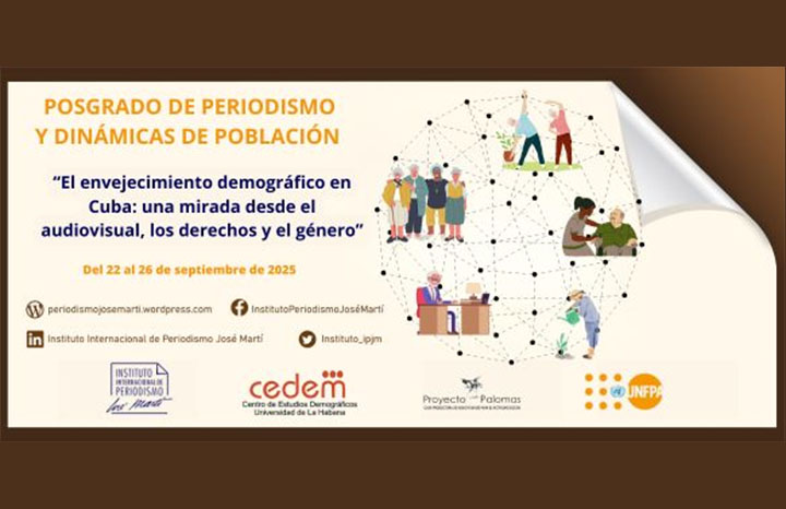 Convocan a curso de posgrado sobre demografía en Cuba
