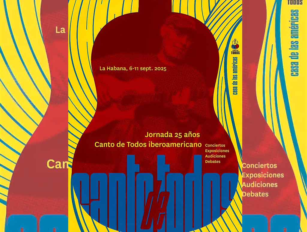 Jornada Canto de todos con actividades hoy en Casa de las Américas