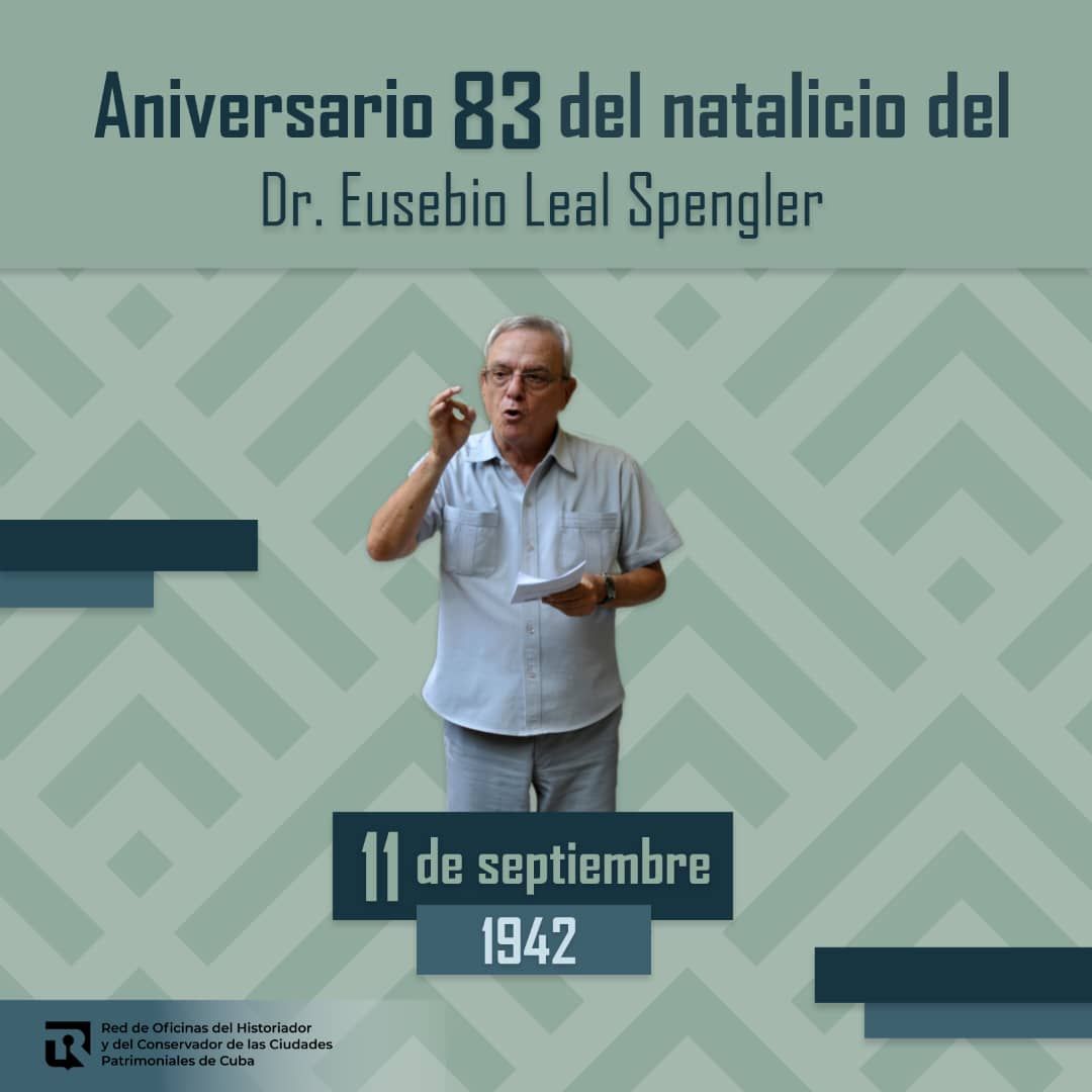 Eusebio Leal, el estudio de la historia y la perseverancia