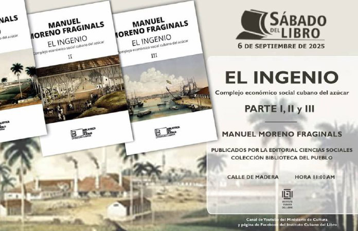 Presentarán texto sobre la economía azucarera esclavista en Cuba