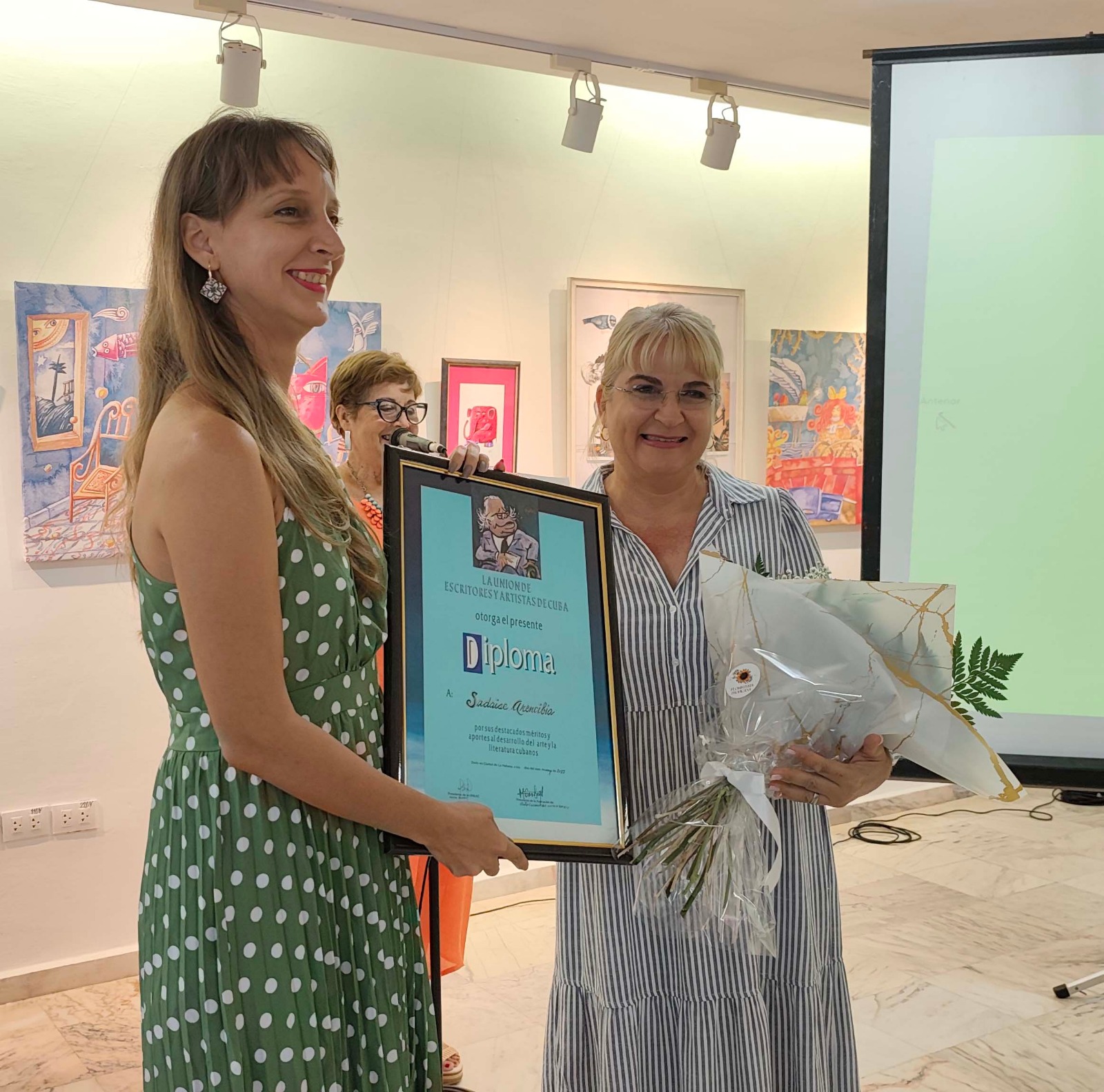 Homenaje a la bailarina Sadaise Arencibia en la Uneac