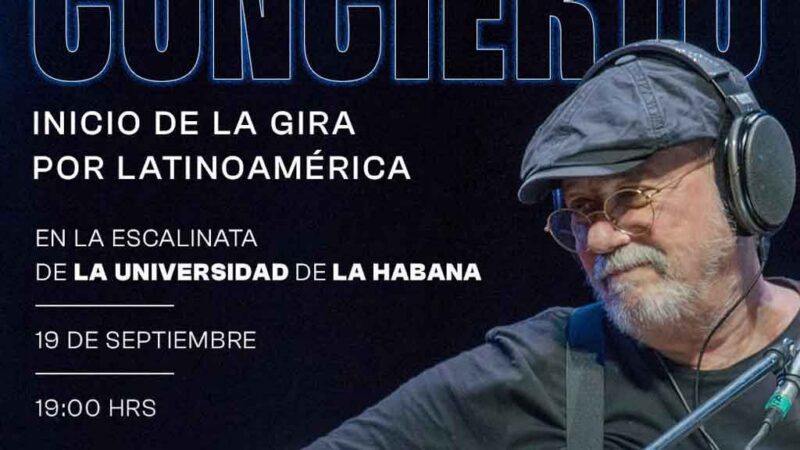 Carteles de jóvenes diseñadores cubanos acompañarán concierto de Silvio Rodríguez