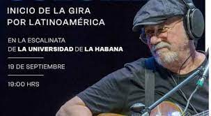 Cantará Silvio Rodríguez este viernes en la Universidad de La Habana