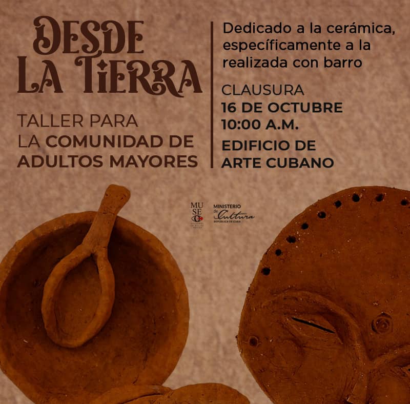 Cierra con exposición de cerámica taller en Bellas Artes para adultos mayores
