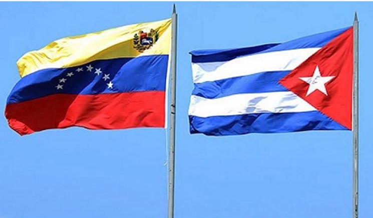 Acto de solidaridad en Cuba con el Gobierno y pueblo de Venezuela