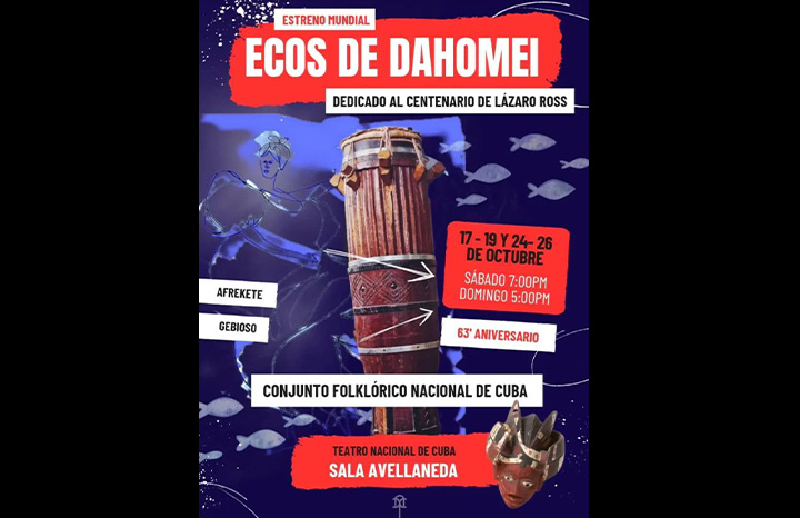 Disponibles las entradas para próxima temporada del Conjunto Folklórico Nacional de Cuba