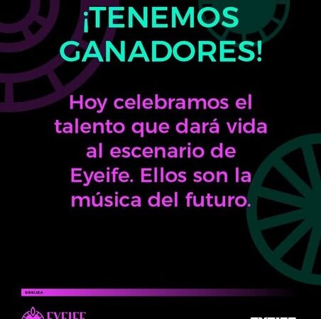 Dan a conocer ganadores de concurso de creación del Festival Eyeife 2025