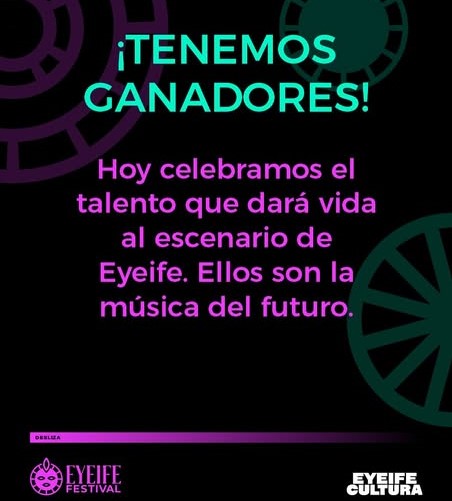 Dan a conocer ganadores de concurso de creación del Festival Eyeife 2025