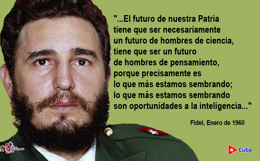 Presentarán ponencia sobre Fidel Castro y el desarrollo científico cubano