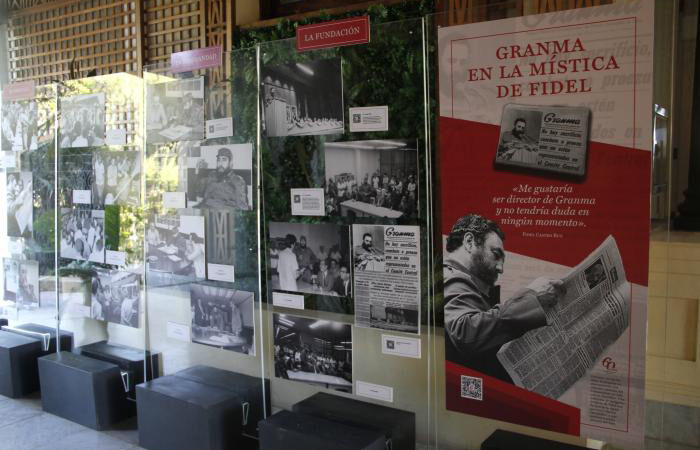 Dedican exposición fotográfica sobre Fidel a los 60 años del periódico Granma
