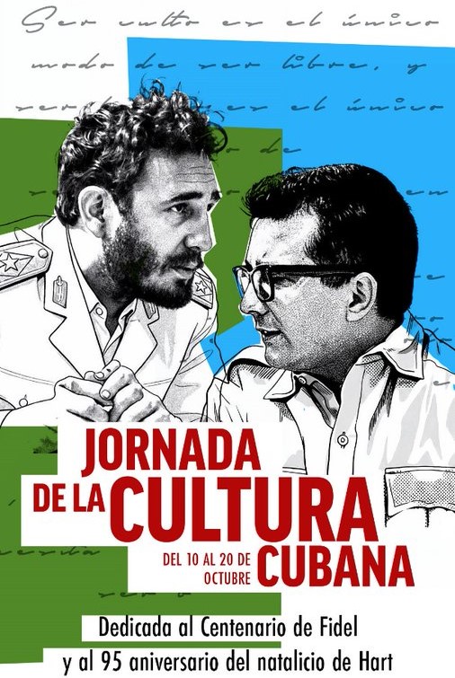 Cuba festeja Jornada Nacional de la Cultura