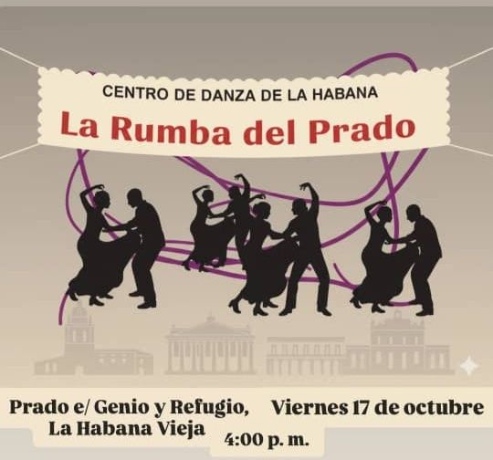 La Rumba del Prado habanero festejará Jornada de la Cultura Cubana