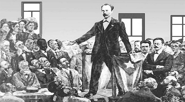 José Martí: “ponernos de pie, y decir: ¡Presente!”