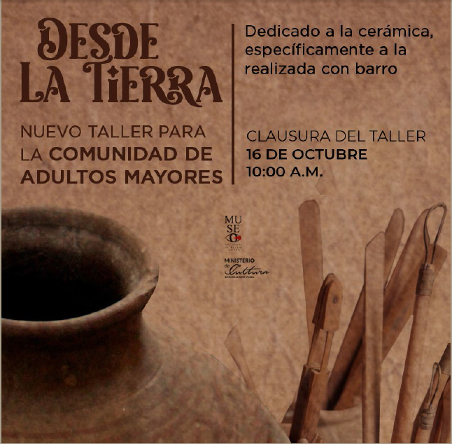 Pronto a finalizar taller Desde la tierra