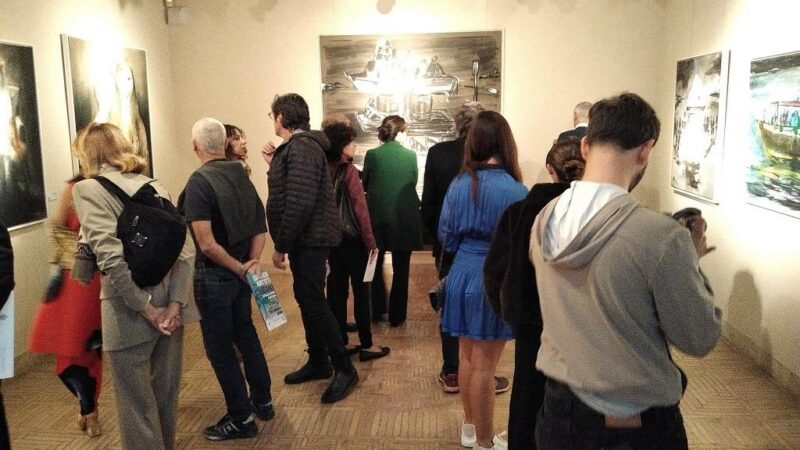 Exponen en Roma obras de renombrados pintores cubanos