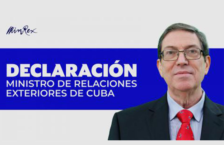 Denunció Cuba presencia militar de los Estados Unidos en el Caribe