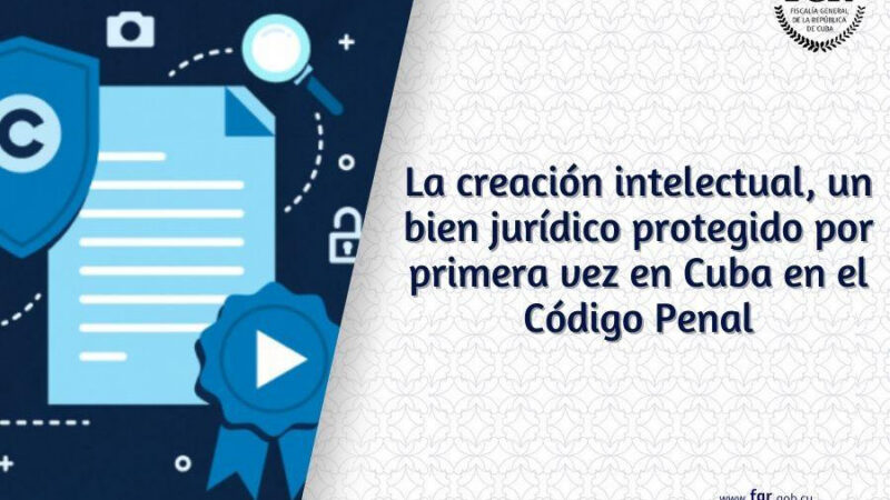 Fiscalía General promueve la defensa de la creación intelectual y el patrimonio