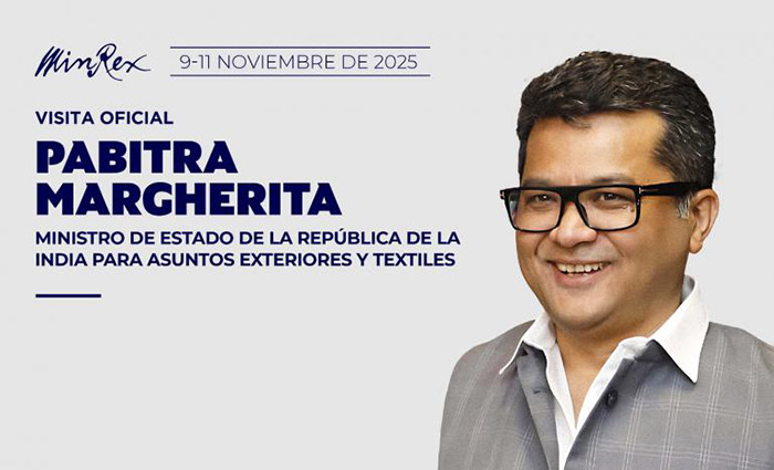 Realiza visita oficial a Cuba ministro de Estado de la India