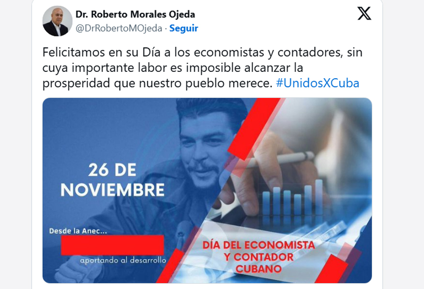 Saludan en Cuba Día del Economista y Contador