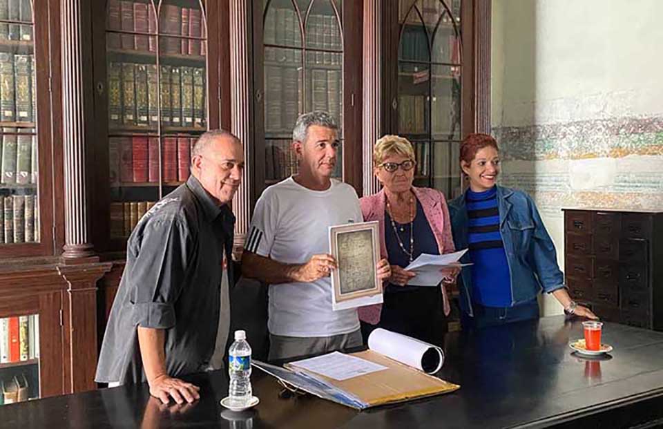 Archivo Histórico de Matanzas recibe su primera donación digital