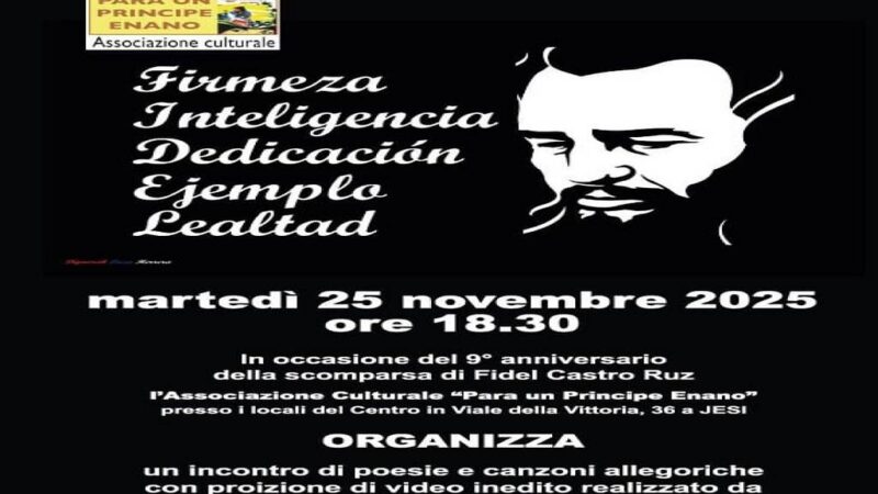 Cubanos residentes en Italia honran a Fidel Castro