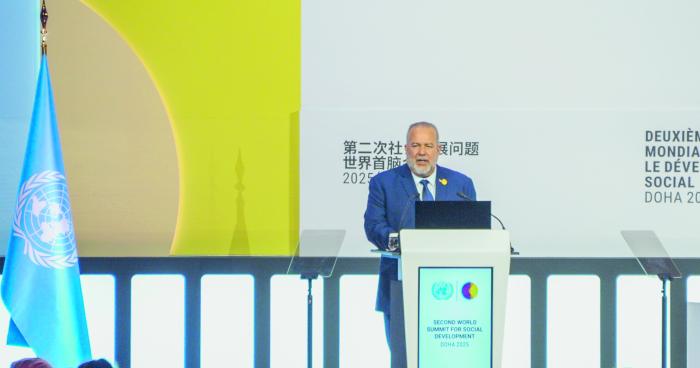 Reafirma Cuba compromiso con el desarrollo social