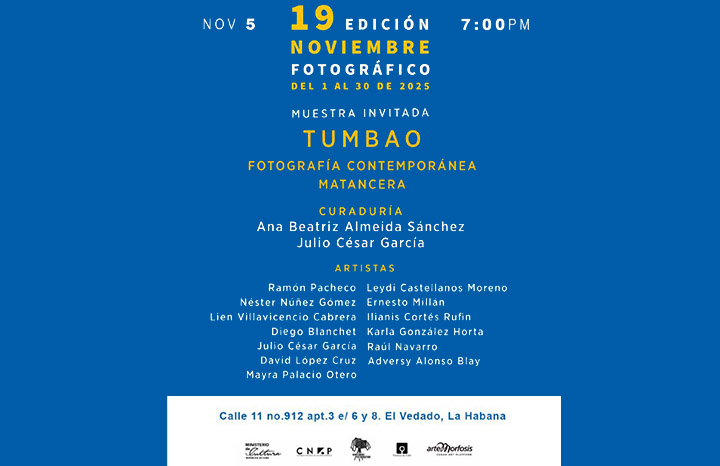 Noviembre Fotográfico acogerá desde este miércoles muestra contemporánea matancera