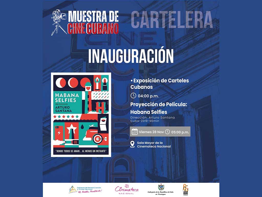 Acoge Nicaragua desde este viernes muestra de cine cubano