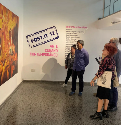 Sesionó jurado de premiación de 12.º Concurso Post-it Arte Cubano Contemporáneo