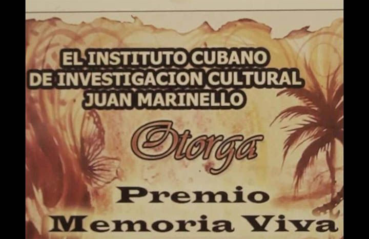 Otorgan Premio Memoria Viva 2025