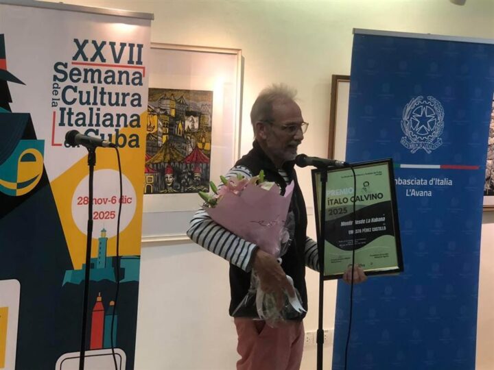 La Habana inspira la novela ganadora del Premio Ítalo Calvino 2025