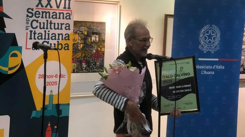 La Habana inspira la novela ganadora del Premio Ítalo Calvino 2025