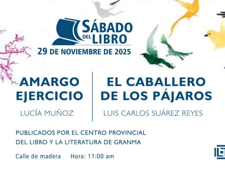 Publicaciones de Ediciones Orto y Bayamo en el Sábado del Libro