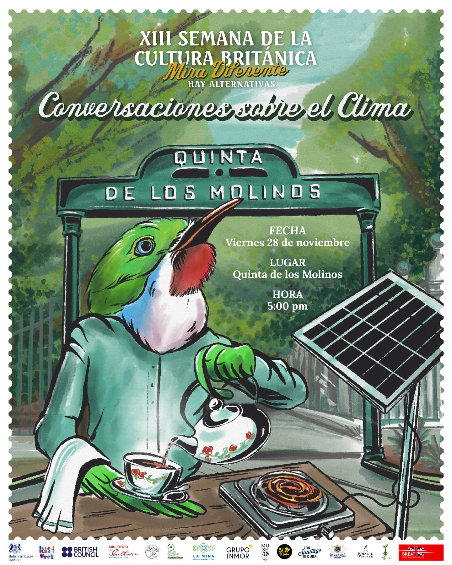 Ciencia y naturaleza protagonizan Semana de Cultura Británica en Cuba