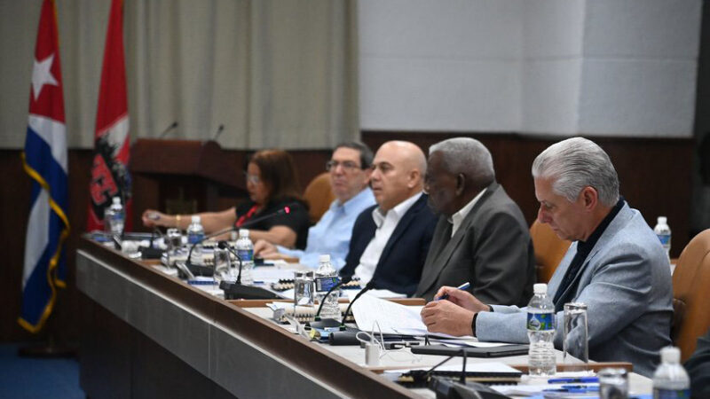 Sesiona este sábado el XI Pleno del Comité Central del PCC