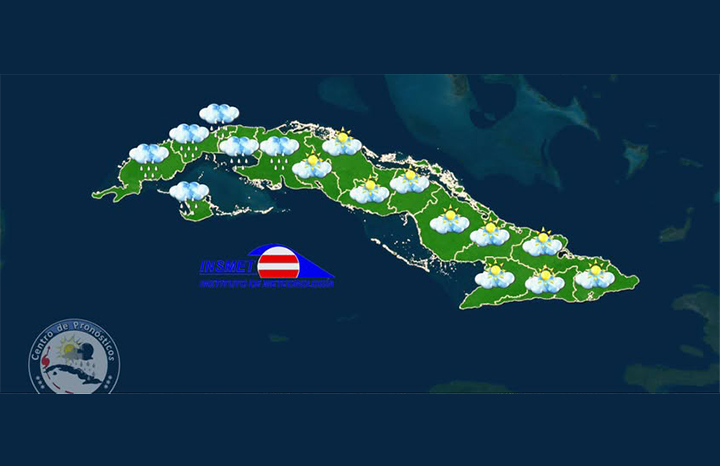 Frente frío marcará fin de año invernal en occidente de Cuba