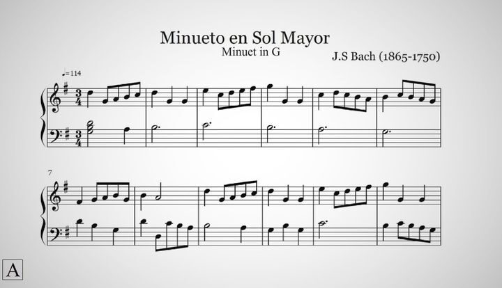 Las composiciones de Johann Sebastian Bach