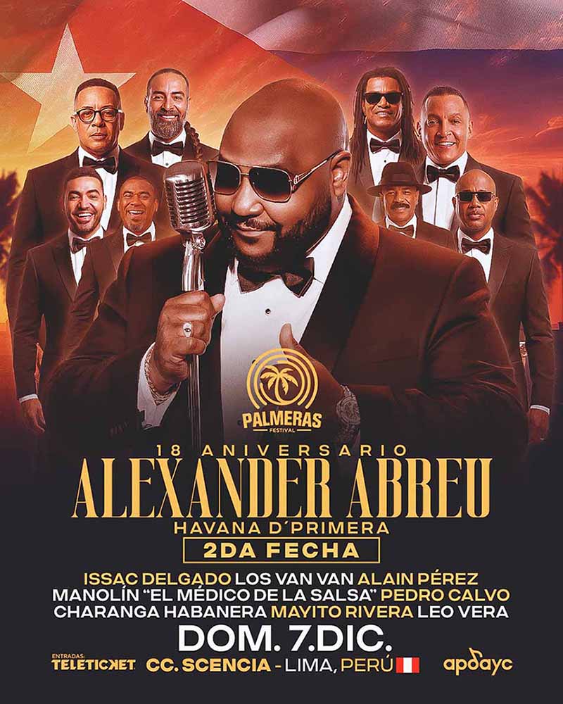 Expectativa en Perú por megaconcierto de música cubana