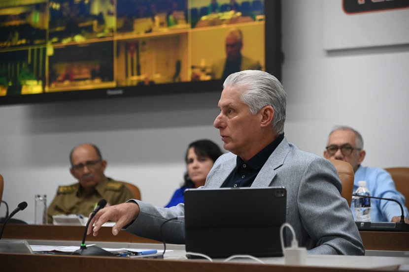 Díaz-Canel: La unidad se forja participando, buscando consenso