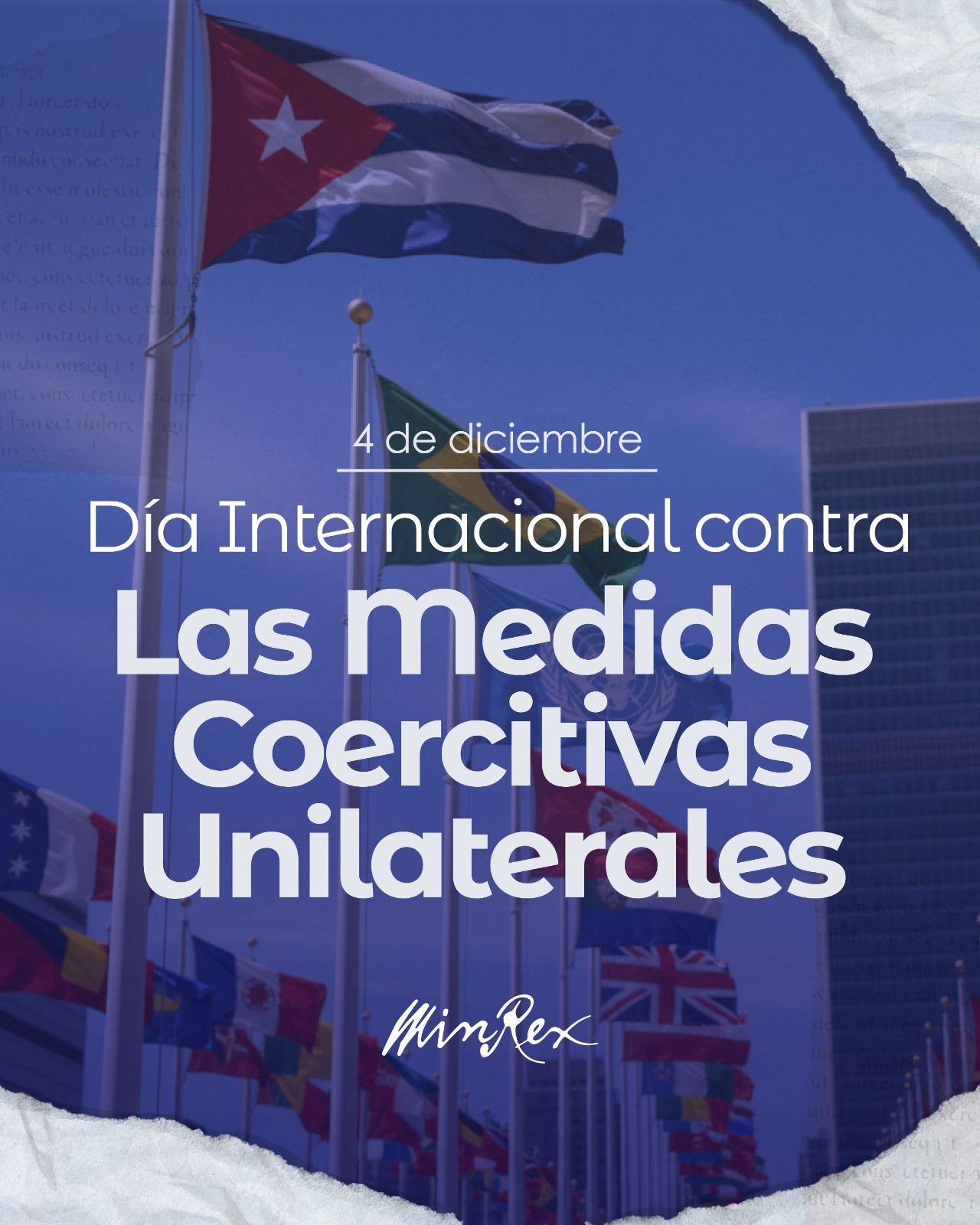 Celebran, por primera vez, el Día Internacional contra las Medidas Coercitivas Unilaterales
