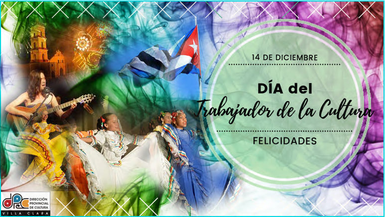 Hombres y mujeres de la Cultura reciben agasajo en Cuba