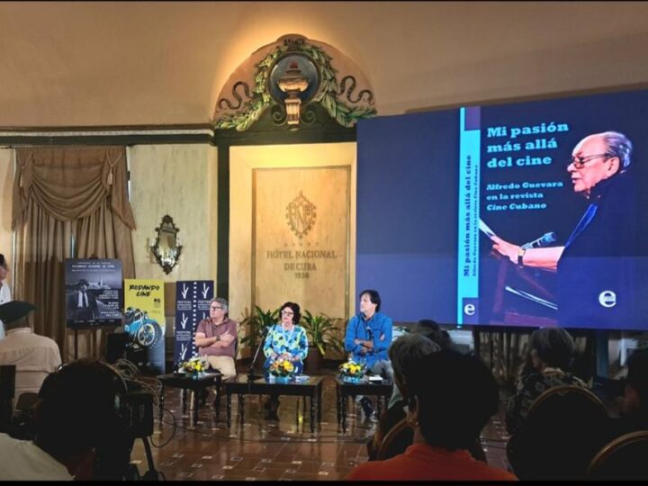 Presentan en La Habana libro sobre cineasta Alfredo Guevara