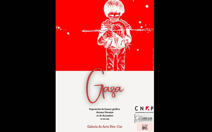 Acogerá galería habanera exposición itinerante que rinde tributo a las víctimas de Gaza