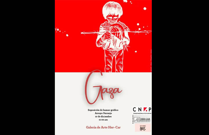 Acogerá galería habanera exposición itinerante que rinde tributo a las víctimas de Gaza